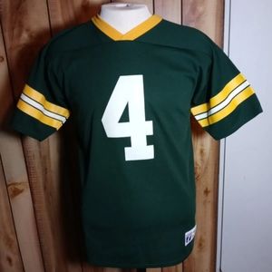 Vintage Boys Logo 7 Brett Favre Green Bay Packers Jersey Youth XL (18-20)